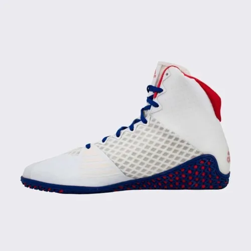 Vista 9 de adidas Mat Wizard 4 - Zapato de lucha libre para hombre Carbon