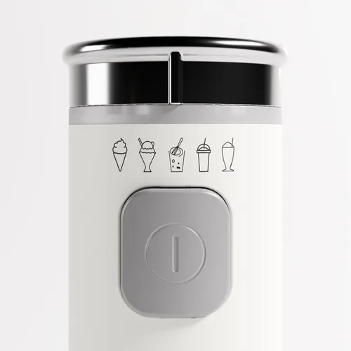 Vista 3 de Heladera 3 tazas, 5 presets Sorbet Milkshake Slushy, 160W Gris