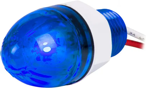 Vista 12 de GG Grand General 75390 Mini empuje/tornillo sandía ámbar/ámbar luz LED con tuerca 1 pulgada