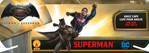 Vista 3 de Rubies Batman V Superman: Dawn of Justice Deluxe - Capa de Superman para hombre