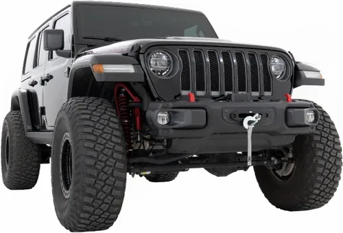 Vista 3 de Rough Country Placa de montaje de cabrestante para Jeep Wrangler JL - 10652 2018-2024