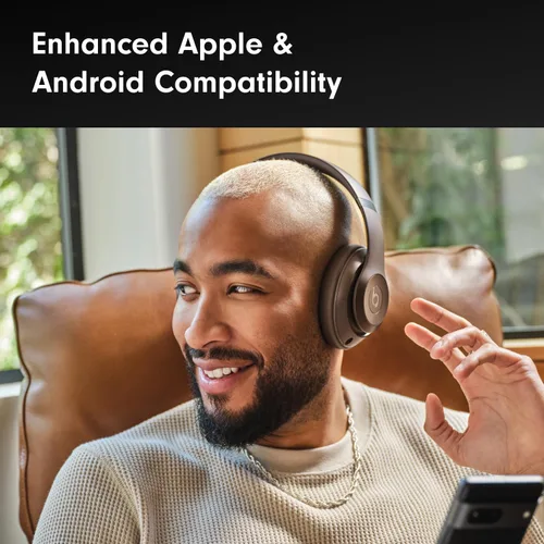 Vista 4 de Beats Studio Pro (Renovado Premium) - Audífonos inalámbricos Bluetooth con cancelación de ruido - Marrón profundo