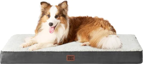 Vista 31 de EHEYCIGA Camas ortopédicas para perros, cama para perros con funda extraíble lavable, todos los tamaños de perros