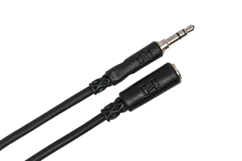 Vista 4 de Hosa Cable de extensión para auriculares MHE-102, TRS de 0.138 in a TRS de 0.138 in, 2 pies
