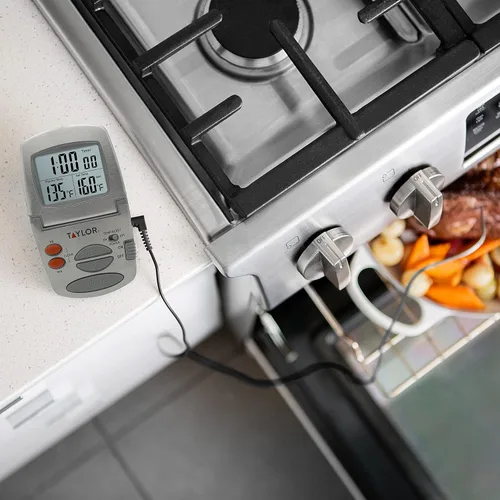 Vista 5 de Termómetro digital de cocina Taylor Precision Products, con sonda y temporizador