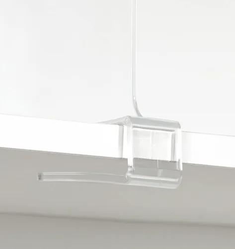 Vista 7 de HBlife Paquete de 12 separadores de estantes transparentes, organizador vertical de bolso para armario, perfecto para suéteres, camisas, bolsos