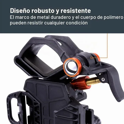 Vista 7 de Celestron – NexYZ DX – Adaptador universal para smartphone para telescopio, binoculares y miras de detección – Alineación de precisión de 3 ejes