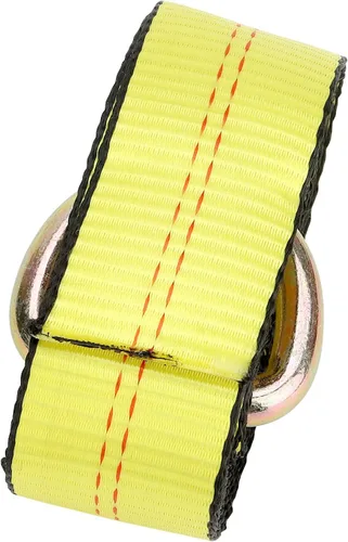 Vista 5 de 6 correas de remolque de lazo de 2 pulgadas x 8.2 pies con anillo D, correas de amarre automático de 10,000 libras de carga de carga, correas