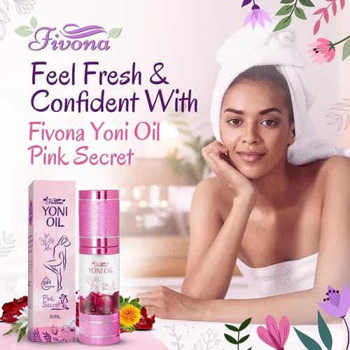Vista 9 de Fivona Yoni Oil Natural pH equilibrado para el cuidado femenino calmante - Mezcla de aceites esenciales - Mezcla de aceites hidratantes para control