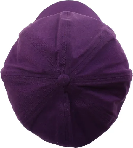 Vista 2 de Newsboy Gatsby Apple Cabbie - Gorra de verano 100% algodón liso en blanco de 8 paneles, Newsboy, talla única