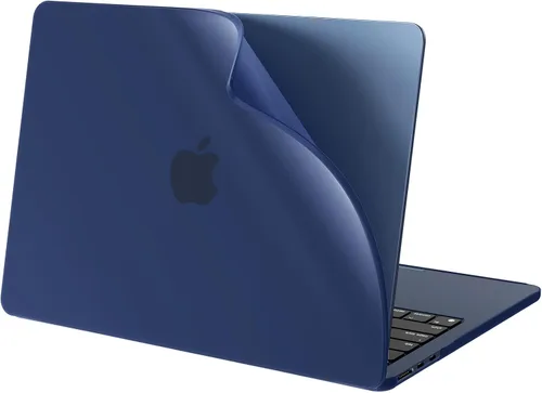 Vista 18 de BlueSwan Funda flexible para MacBook Air de 15 pulgadas, M5 M4 M3 M2 2026 Blanco congelado