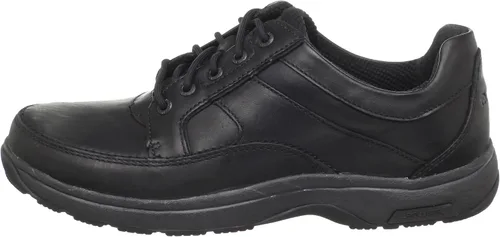 Vista 7 de Dunham Midland Oxford para hombre piel café pulido