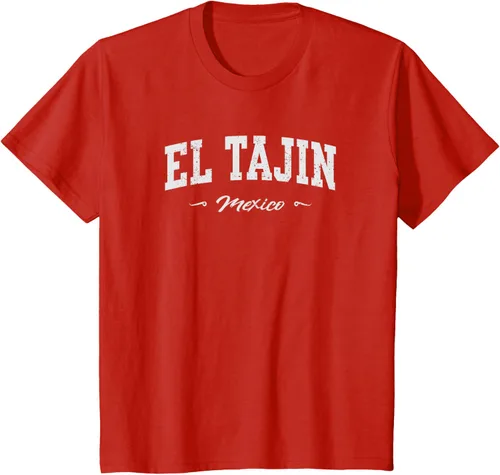Vista 3 de Camiseta de recuerdo deportivo El Tajin Mexico, Negro