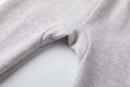 Vista 4 de O2 BABY Pantalones deportivos unisex de algodón orgánico para bebé, leggings para niños pequeños, paquete de 3 pantalones de gateo de 0 a 24 meses