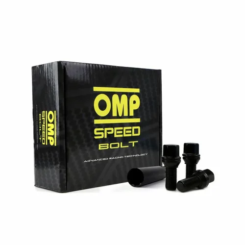 Vista 2 de Kit de tornillos OMP OMPS09791201 Negro M12 x 1,50 33 mm (20 Unidades)