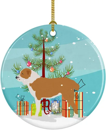 Vista 62 de Caroline's Treasures Cavalier King Charles Spaniel - Adorno de cerámica para árbol de Navidad, decoración colgante para el hogar, Navidad, fiestas