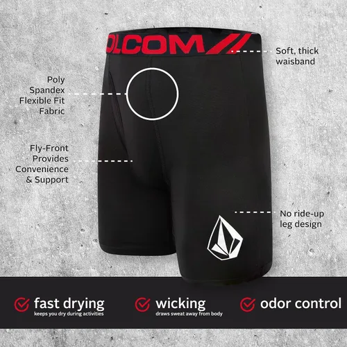 Vista 6 de Volcom Calzoncillos tipo bóxer de poliéster y elastano para hombre