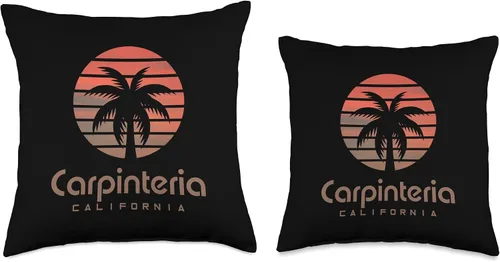 Vista 3 de Carpinteria California - design California Carpinteria - Almohada (16 x 16 pulgadas), multicolor