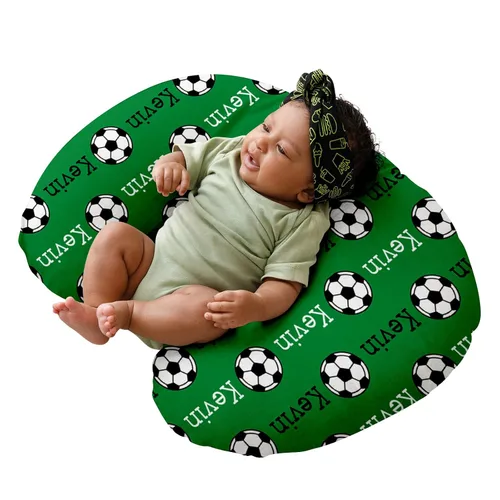 Vista 23 de Dyoart Funda de almohada de lactancia para bebé, funda de almohada personalizada para biberón, regalo personalizado para niños y niñas