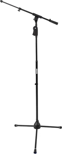 Vista 18 de Shure by Gator - Soporte de micrófono de base redonda con embrague giratorio estándar de altura ajustable y base de 10 pulgadas; (SH-RBMICSTAND10)
