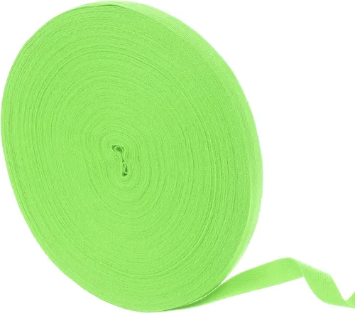 Vista 99 de uxcell Cinta de sarga de algodón de 50 yardas, cinta de espiga de 3/8 pulgadas para coser ropa, manualidades (azul)