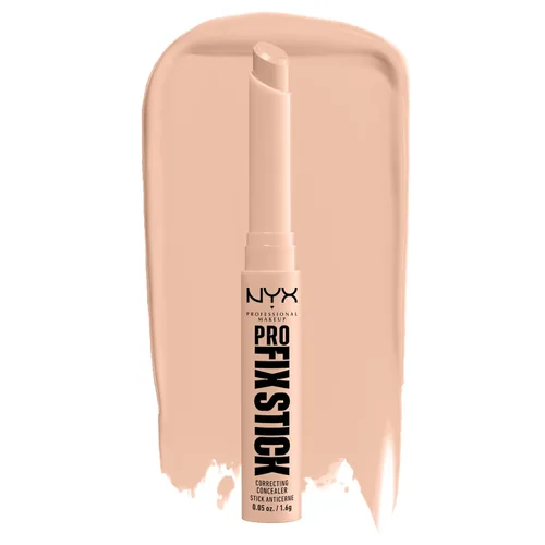 Vista 18 de NYX PROFESSIONAL MAKEUP Pro Fix Stick Corrector de maquillaje, Corrector en barra de cobertura media que se puede construir - Verde 0.1 VERDE