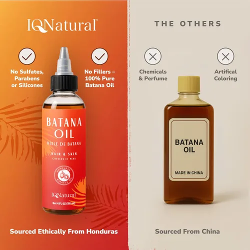 Vista 5 de Aceite de batana crudo orgánico para el crecimiento del cabello, para mujeres y hombres, batana natural puro de Honduras, 4 onzas, saludable, más