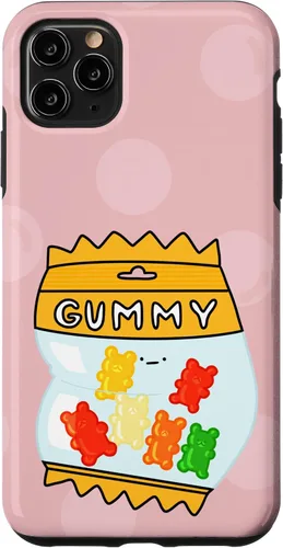 Vista 11 de Funda de caramelo de oso de goma Kawaii para iPhone 15