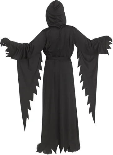 Vista 3 de Fun World Disfraz de cara fantasma para niños, grande 12-14, polvo de pistola