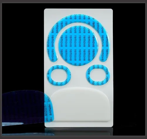 Vista 2 de Mouse - Patines curvos redondeados para deportes electrónicos, juego de 2 unidades (sin ratón)