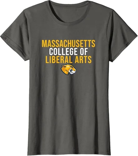 Vista 7 de Mass Liberal Arts MCLA Trailblazers - Camiseta apilada, Negro