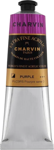 Vista 168 de Charvin Pintura acrílica profesional extrafina – verde absenta, tubo de 2.1 fl oz, pigmentos de triple fresado, resistente a la luz, pinturas