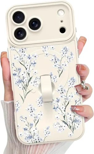 Vista 138 de KANGHAR Compatible con iPhone 17 Pro Case Spot Pattern - Negro Mancha rosada negra