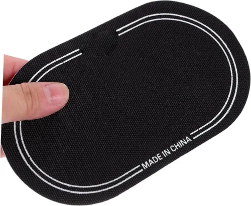 Vista 4 de Kit de batería de 2 uds. Protector de pantalla de bombo, parche de bombo, fortalecer el tambor de pegatina, almohadillas de tambor de impacto