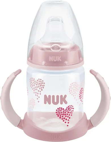Vista 8 de NUK First Choice - Vaso para aprender 2.0, 5 onzas, con asas, a prueba de derrames, a prueba de fugas, vaso con popote suave, paquete de 2