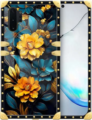 Vista 198 de Funda compatible con Samsung Galaxy S10 4G, TPU suave de lujo y parte trasera de policarbonato duro para niñas y mujeres, funda protectora a prueba
