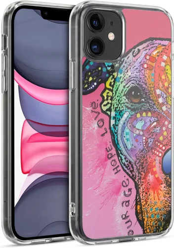 Vista 205 de Oficial Dean Russo perros 3 suave funda de Gel para Apple Iphone 7 Plus/8 Plus, Amy