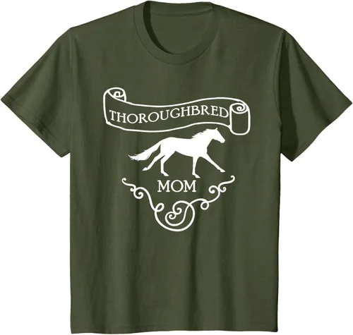 Vista 12 de Thoroughbred - Camiseta de equitación para caballo OTTB