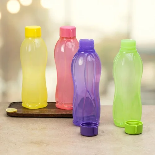 Vista 3 de Tupperware Aqua Slim - Juego de 4 botellas (16.9 fl oz)