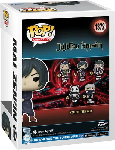 Vista 3 de Funko POP! Animación: Jujutsu Kaisen - Mai Zenin - Figura de vinilo coleccionable - Idea de regalo - Mercancía oficial - para niños y adultos - Fans
