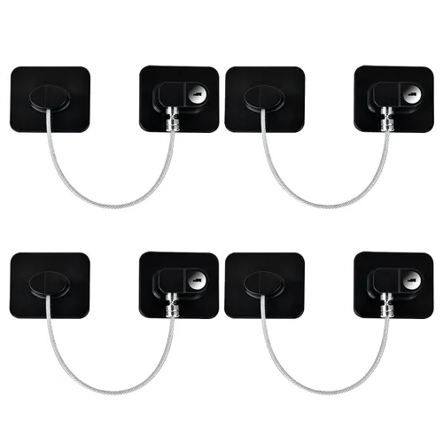 Vista 9 de YEYA Kit de correas adhesivas para anclajes de pared para muebles sin taladrar