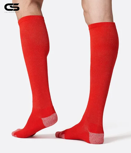 Vista 3 de CS CELERSPORT Paquete de 23 calcetines de béisbol y sóftbol para fútbol, hasta la rodilla, sobre la pantorrilla, calcetines deportivos