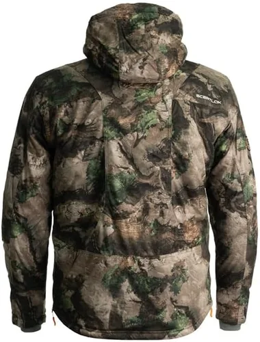 Vista 2 de ScentLok BE1 Divergent Wind Resistant and Water Repellent Late Season Camo Hunting Jacket with Primaloft Gold Insulation