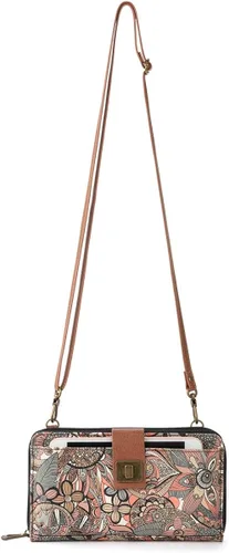 Vista 10 de Sakroots Large Coated Canvas Smartphone Crossbody Bag