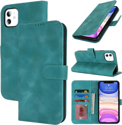 Vista 136 de Funda tipo cartera para iPhone 8 Plus iPhone 7 Plus con tarjetero para iPhone 8 Plus, funda tipo cartera para mujeres y hombres, de piel sintética