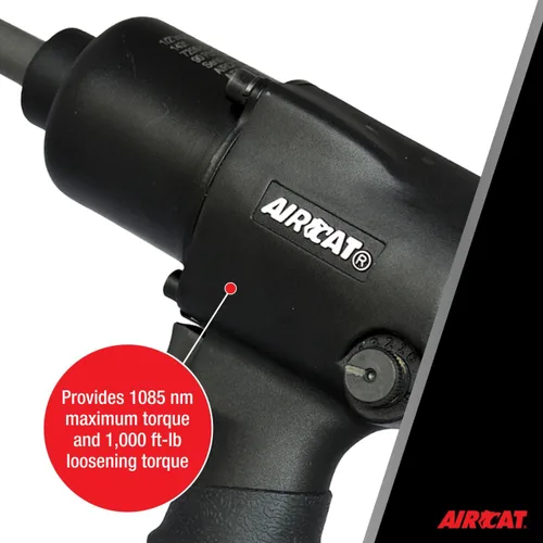 Vista 4 de AIRCAT 1431-2 1/2" Impacto con yunque de 2", negro
