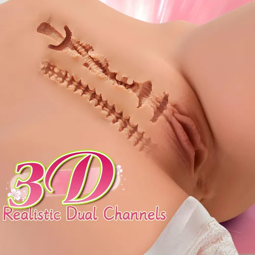 Vista 3 de Muñeca sexual realista, masturbador masculino, juguetes sexuales para adultos para hombres, coño de bolsillo de 7.2 libras con piernas posables