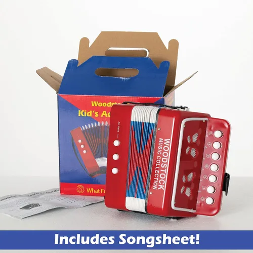 Vista 7 de Woodstock Acordeón para niños. Colección de música.