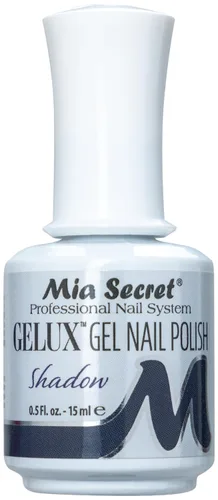 Vista 13 de Mia Secret Gelux Esmalte de Uñas en Gel Removible con Remojo - Negro - Curado con Lámpara de Uñas - Esmalte de Uñas en Gel de Larga Duración