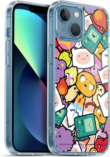 Vista 45 de Head Case Designs Funda de gel suave con licencia oficial de Adventure Time BMO Graphics compatible con Apple iPhone 7 Plus/iPhone 8 Plus